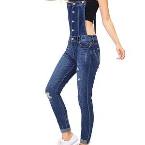 Celebrity Pink Classic Skinny Leg Overalls